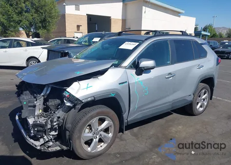 2020 Toyota Rav4 Hybrid Limited z USA, uszkodzony, nr VIN 4T3DWRFV0LU006114